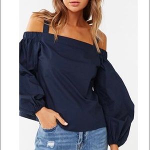 NWT Open Shoulder Shirt
